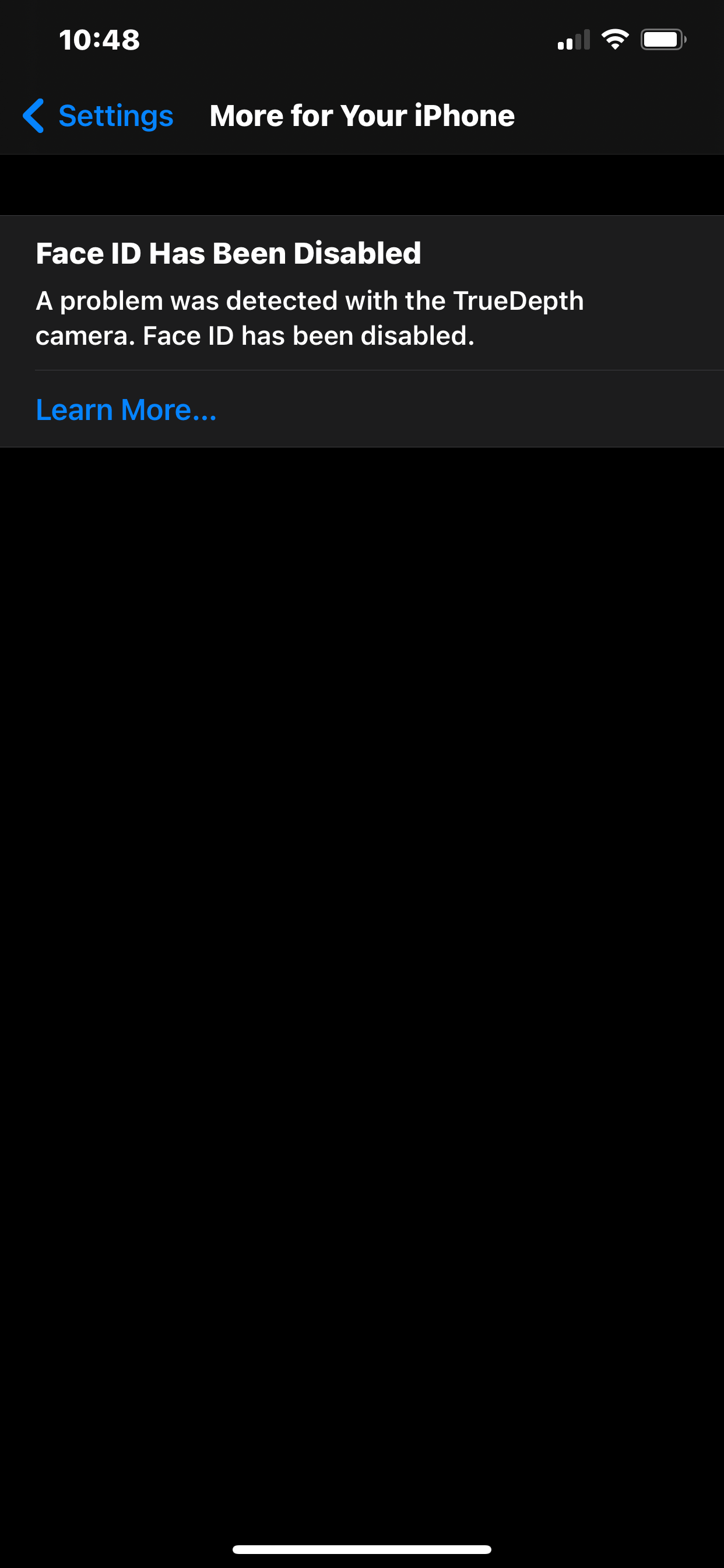 iPhone 11 Pro Max Face ID not working aft… Apple Community