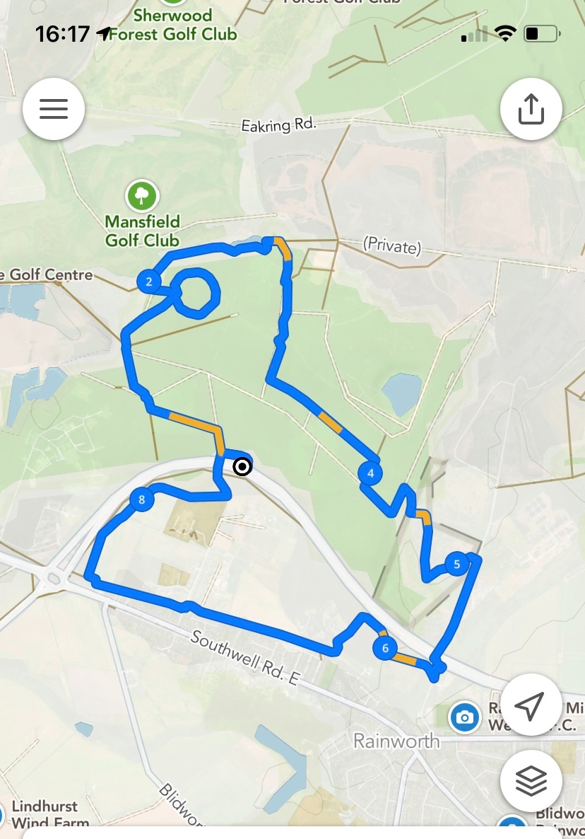 showing only half my walk on gps walk tra… Apple Community