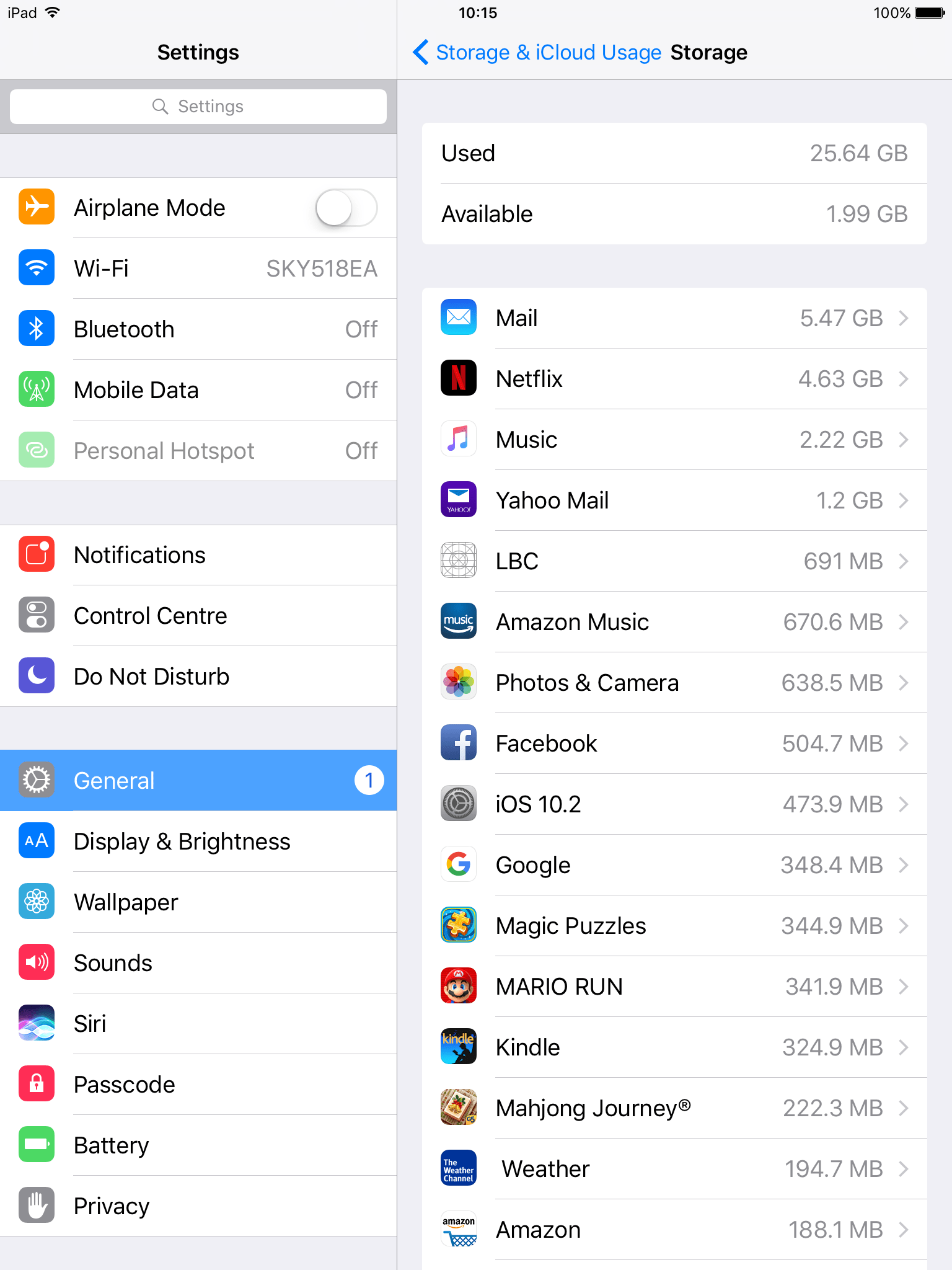 Mail on IPad using 5.47 GB How can I de… Apple Community