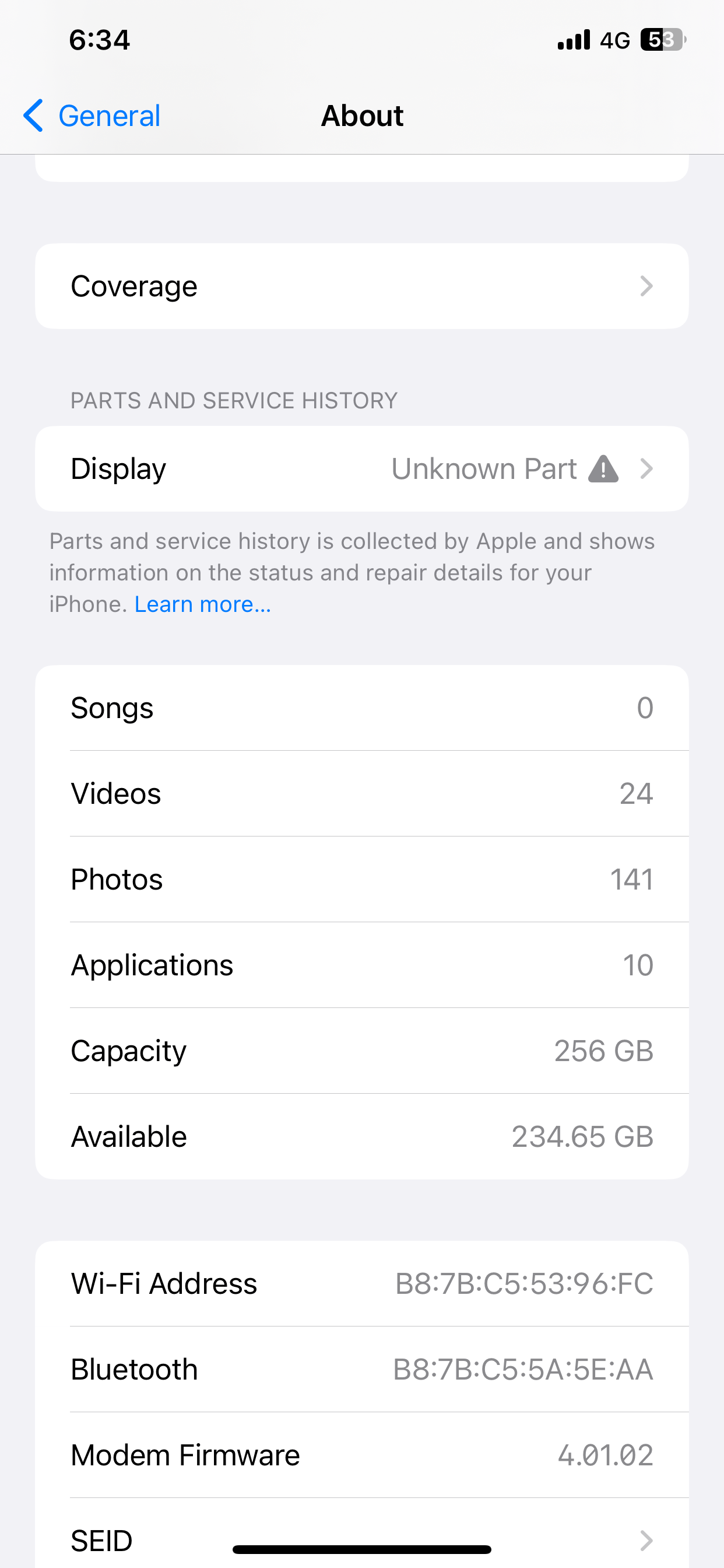 Am want know about my phone display unkn… Apple Community