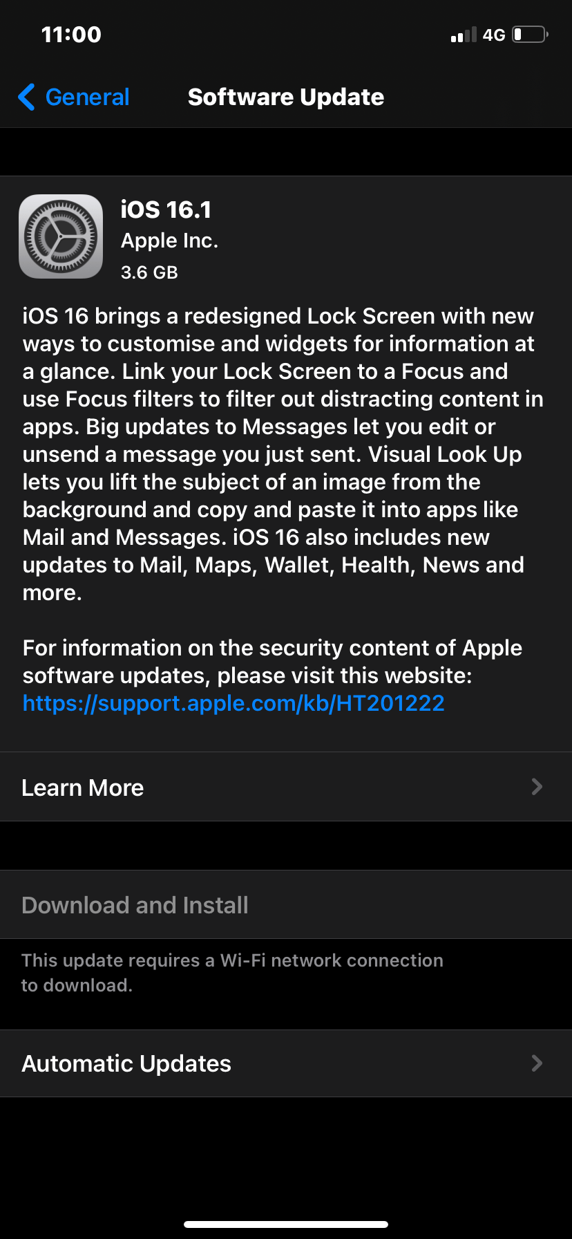 why does not my phone update Apple Community