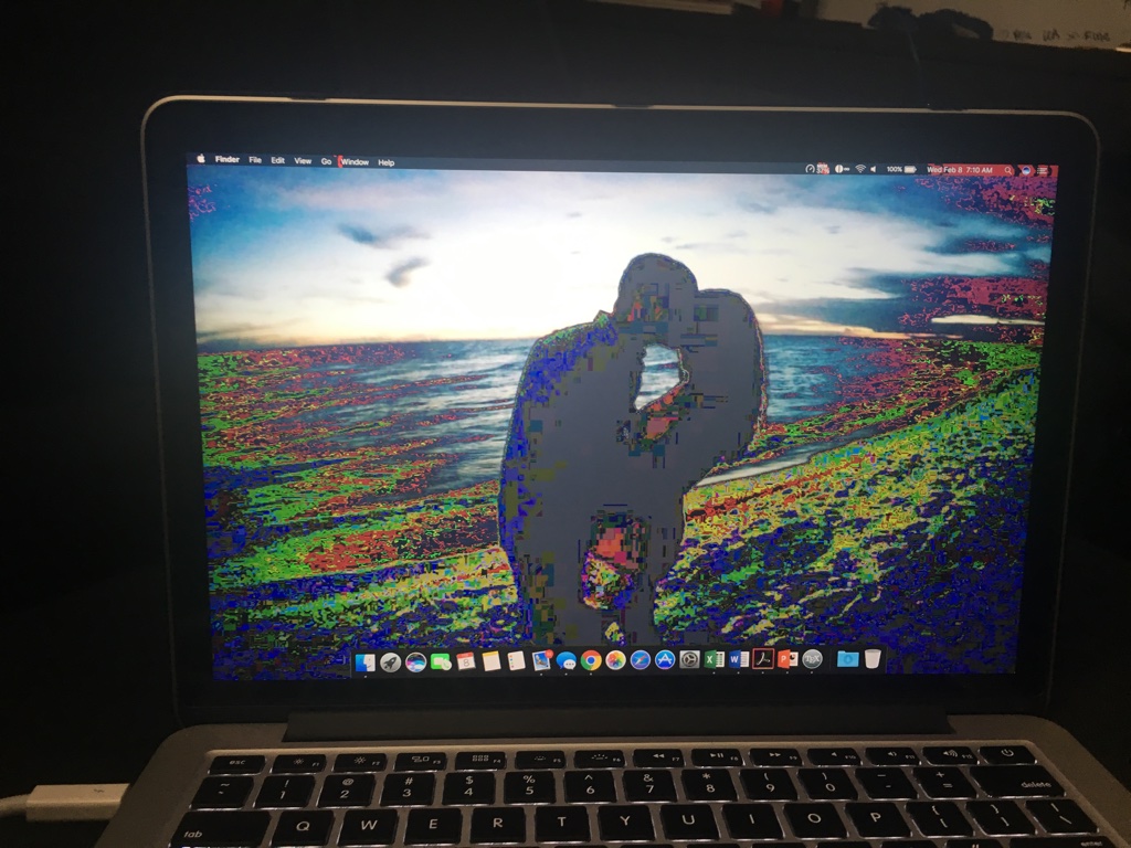 MacBook Pro weird screen colors after wak… Apple Community