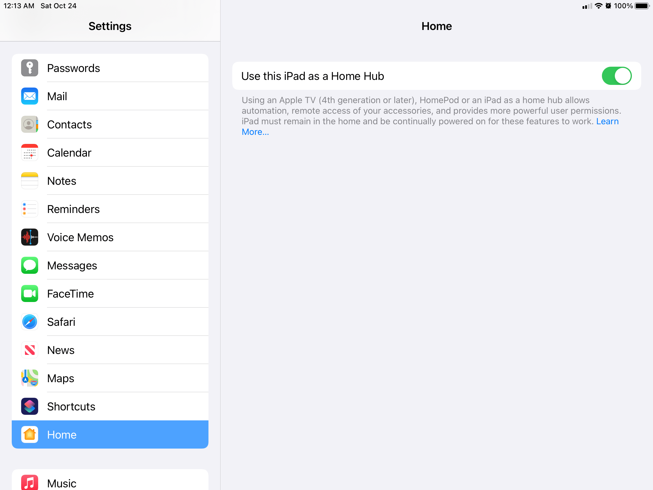 Change HomeKit hub on iPad to apple tv Apple Community