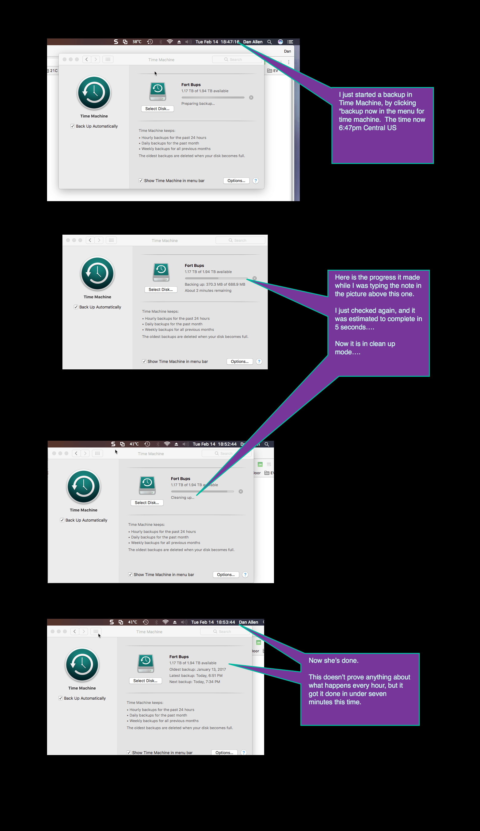 Does Time Machine Work? Apple Community
