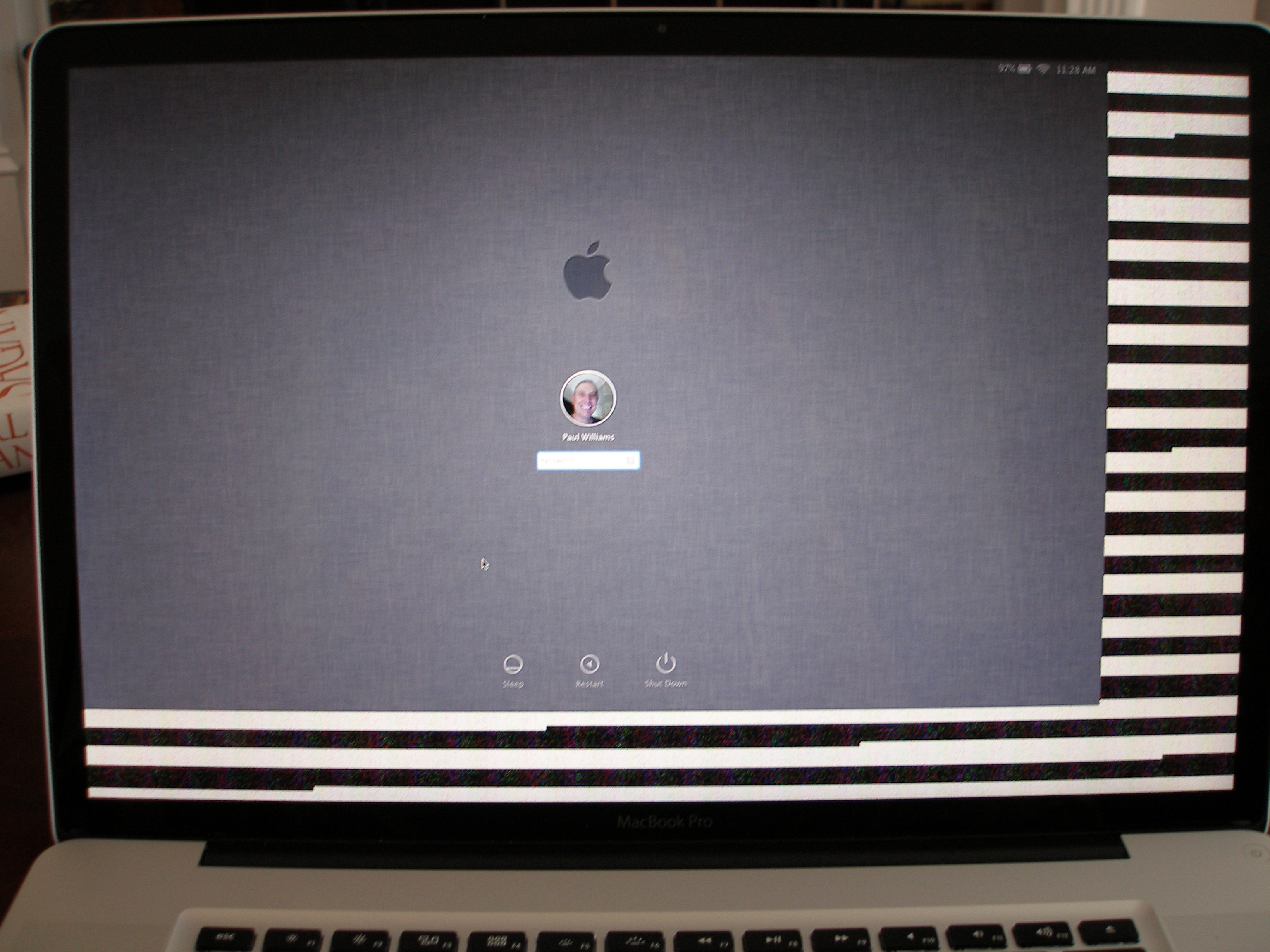 Corrupt MacBook Pro Startup Screen Apple Community
