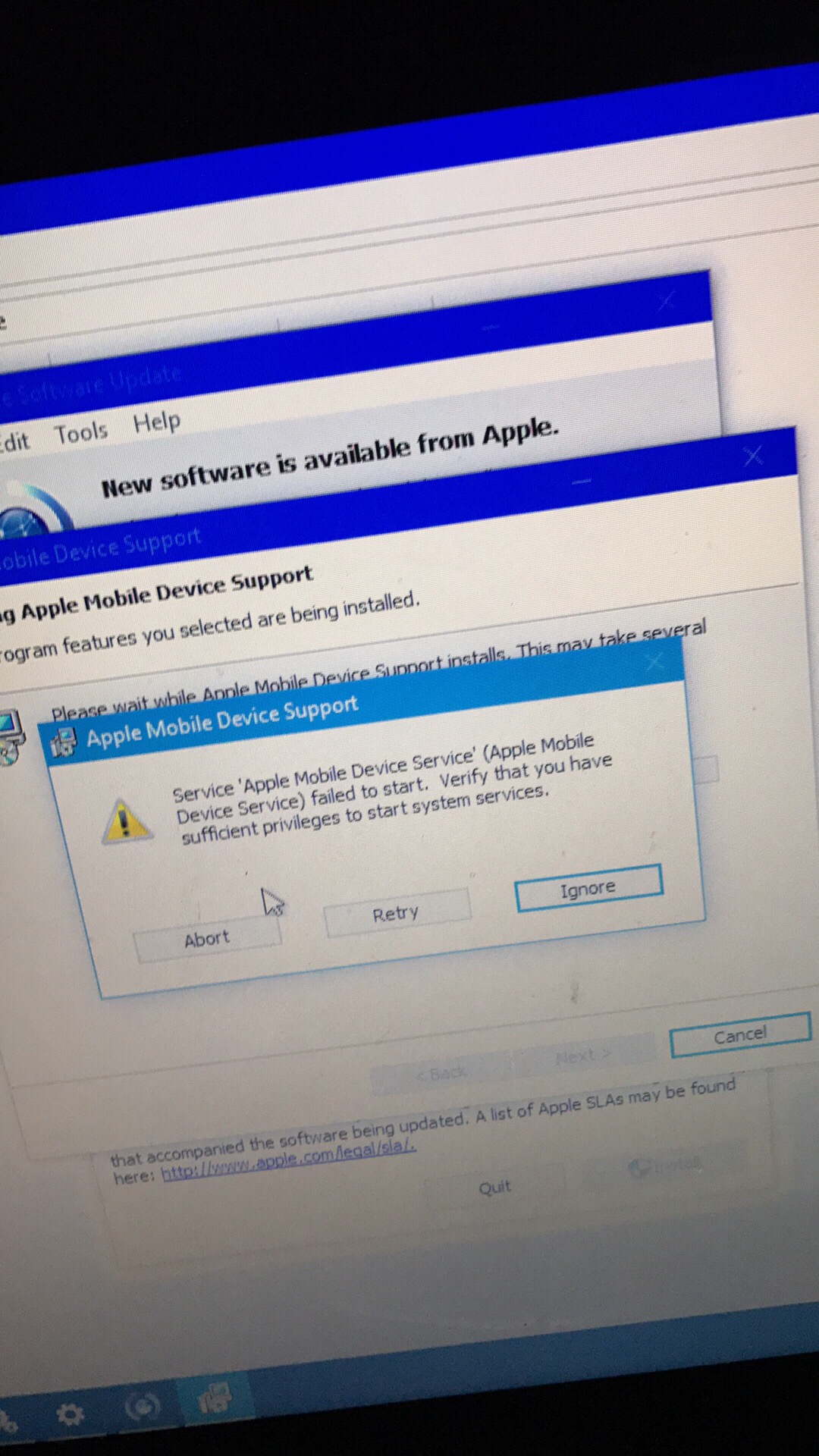 Can't Install Apple Mobile Device Support Apple Community