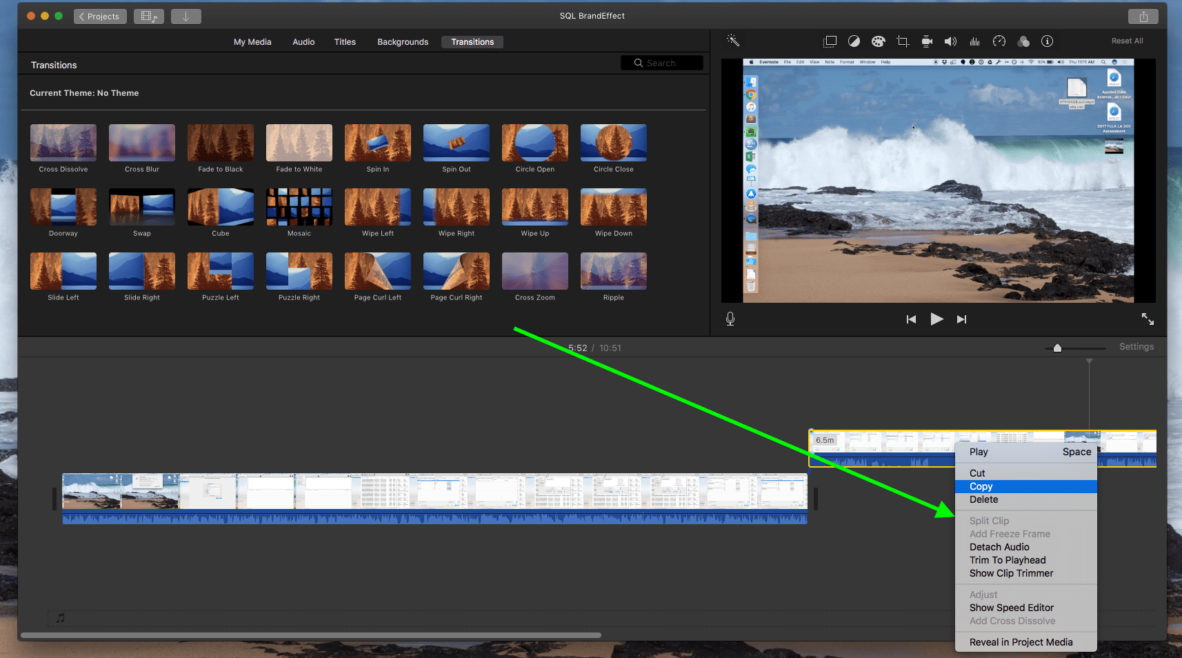 Can't split clips in iMovie Apple Community