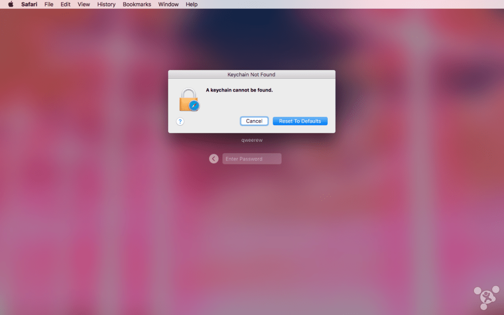 macOS Sierra A keychain cannot be found Apple Community