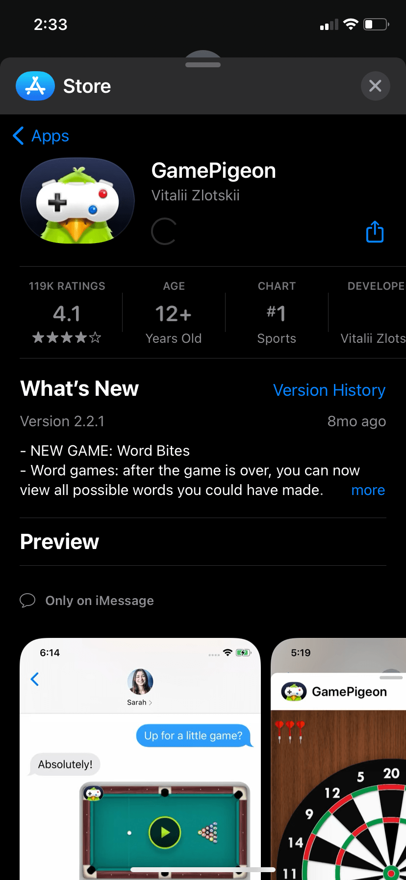 game pidgin Apple Community