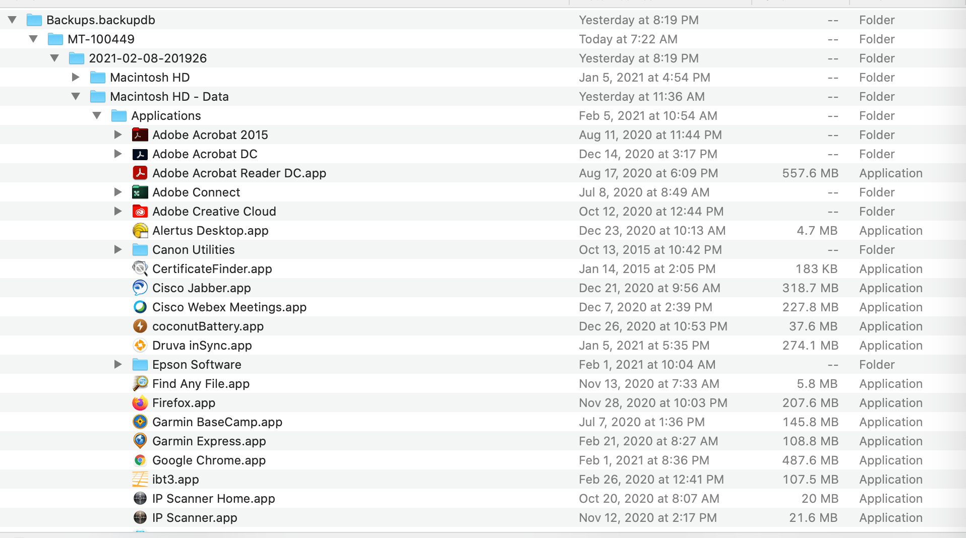 cant access time machine backup Apple Community