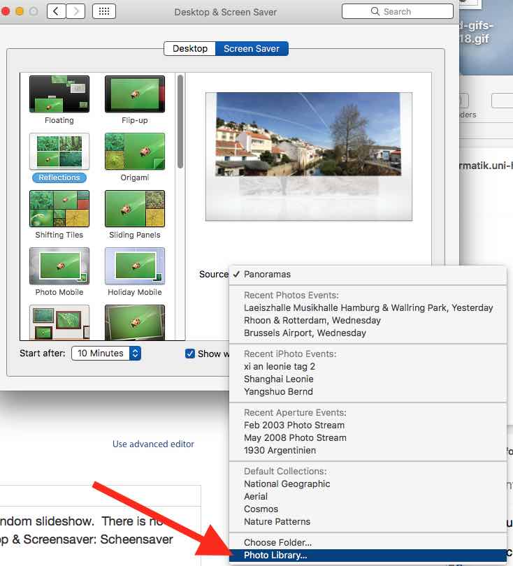 Photos "slideshow/random view" Apple Community