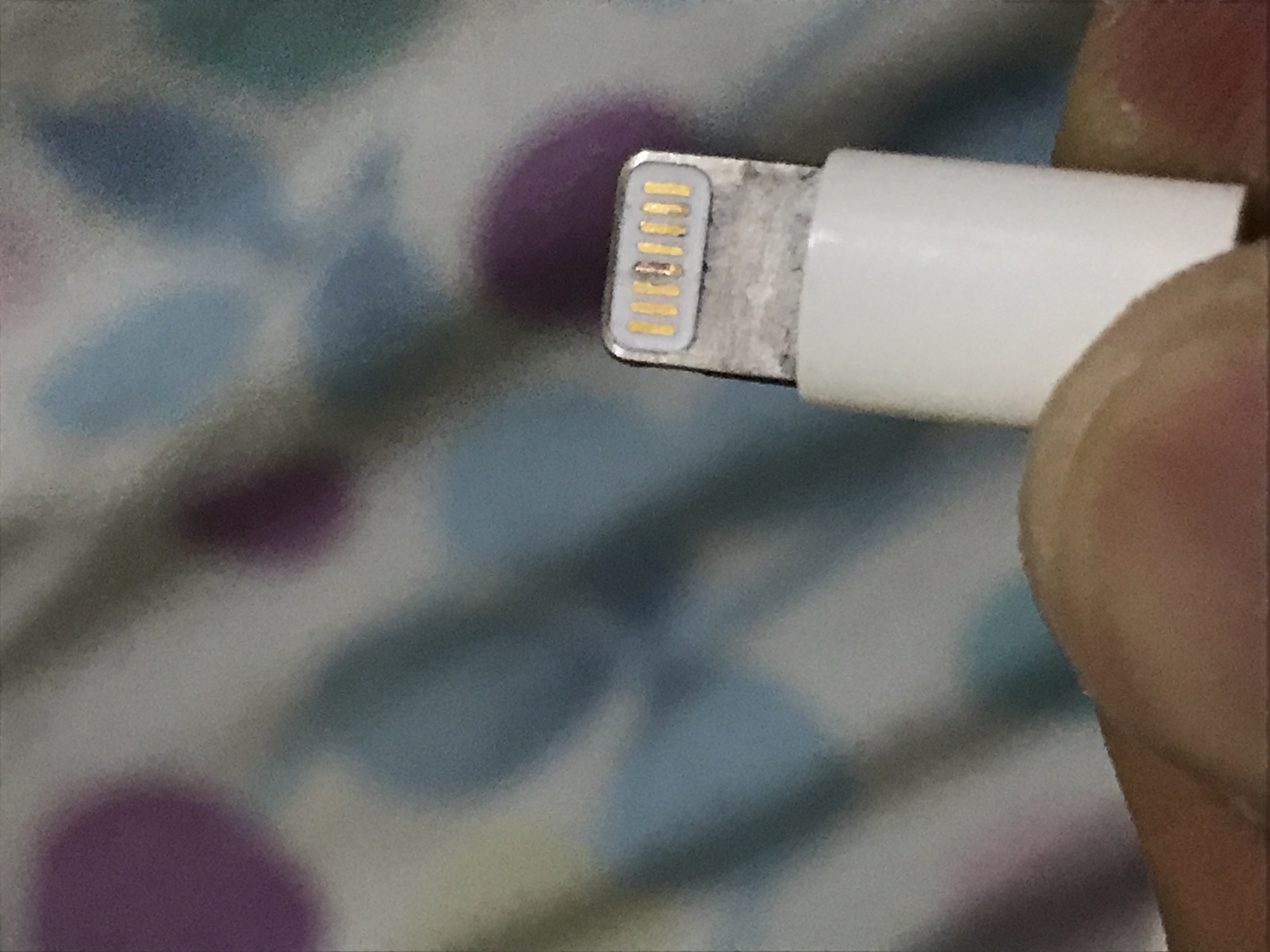 I fried 2 lighting cables what do I do? Apple Community