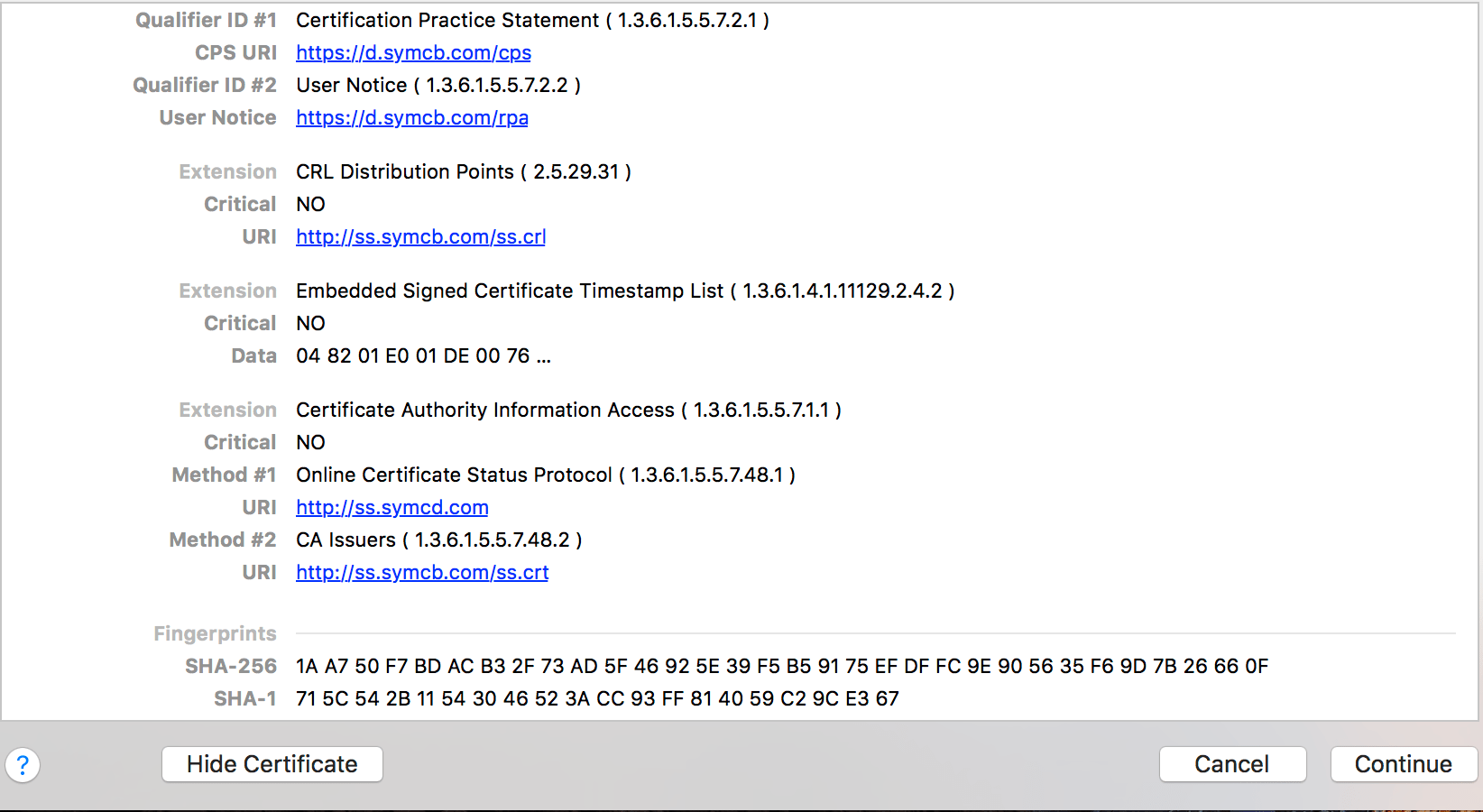 Calendar can't verify the identity of the… Apple Community
