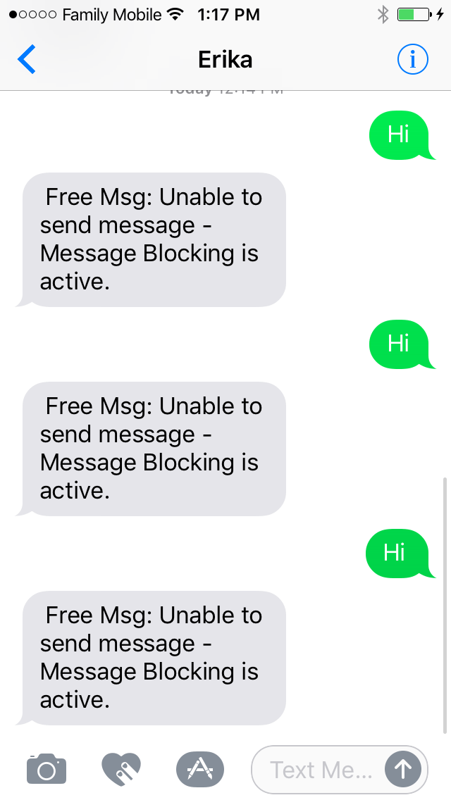 How do I turn off message blocking on iPh… - Apple Community