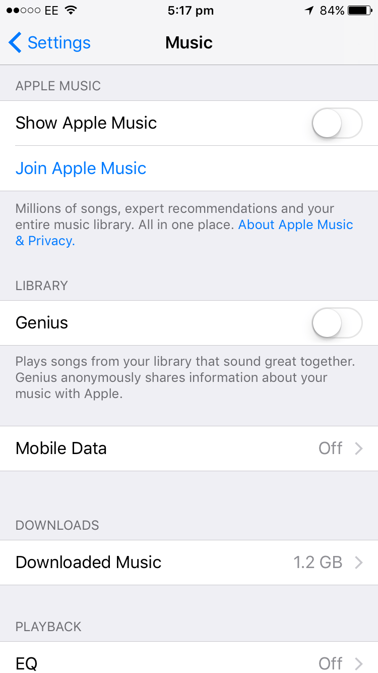Why does my music delete itself on iOS 10? Apple Community