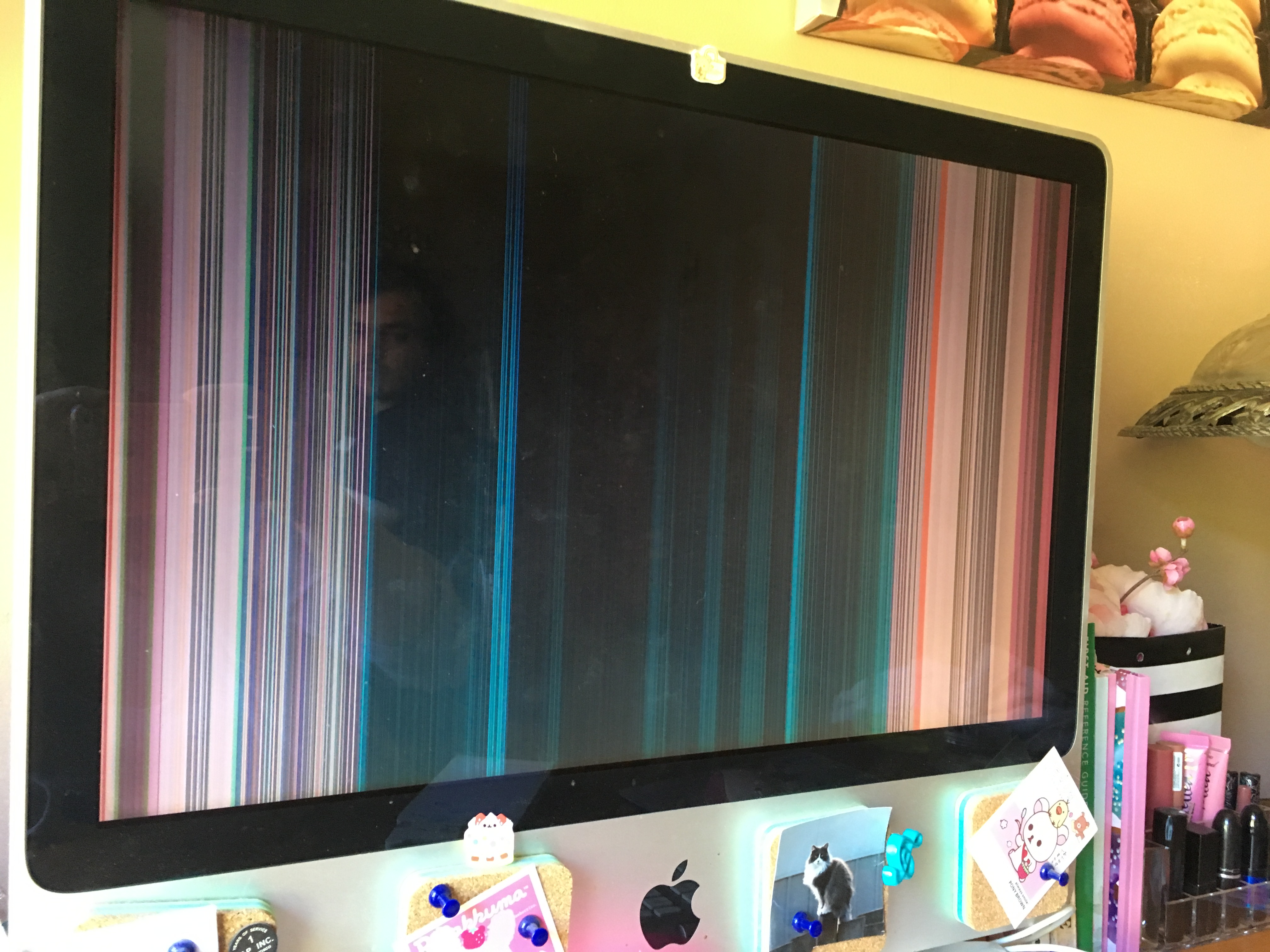 iMac screen went entirely purple! Apple Community