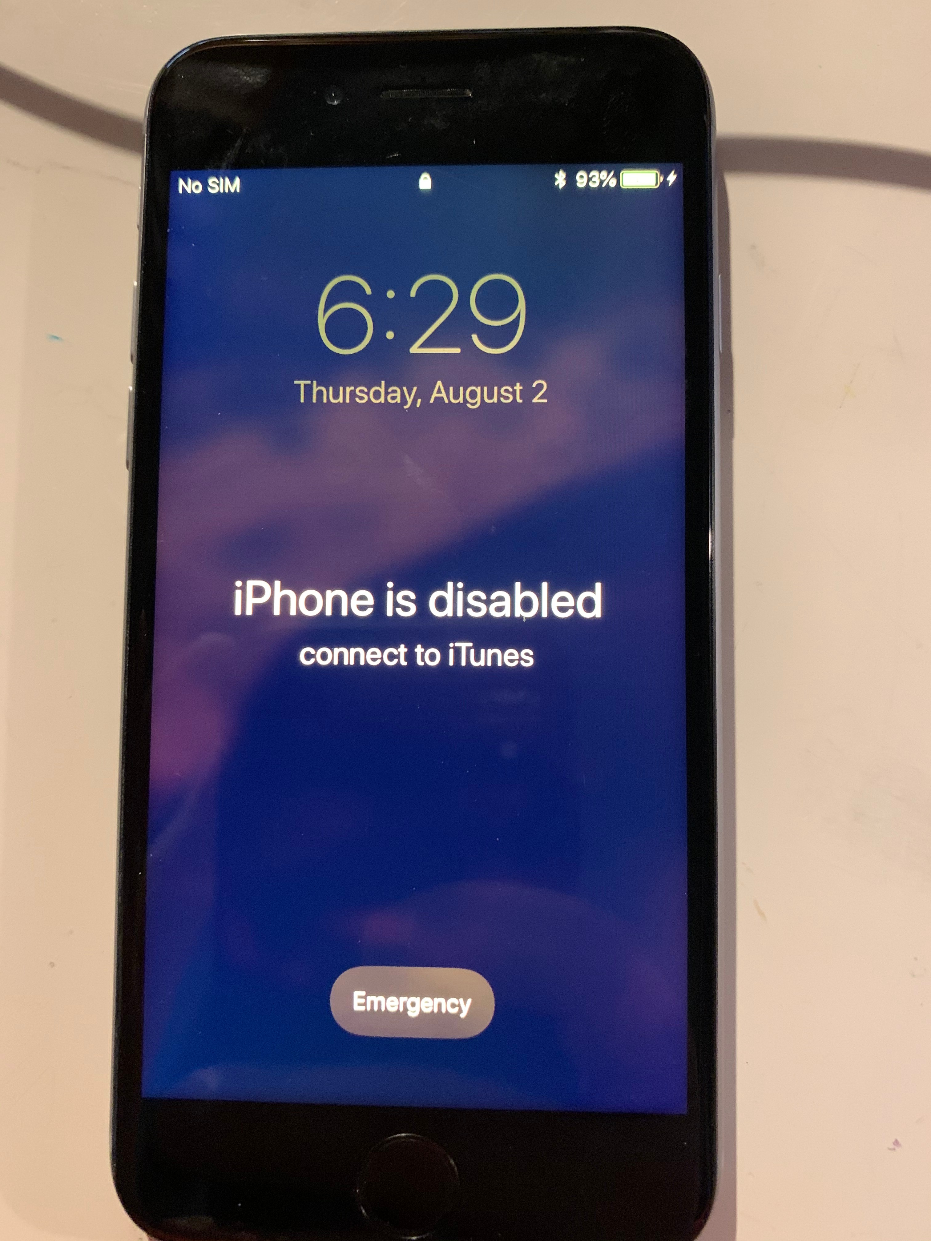 unable to restore iphone 6s using catalina Apple Community