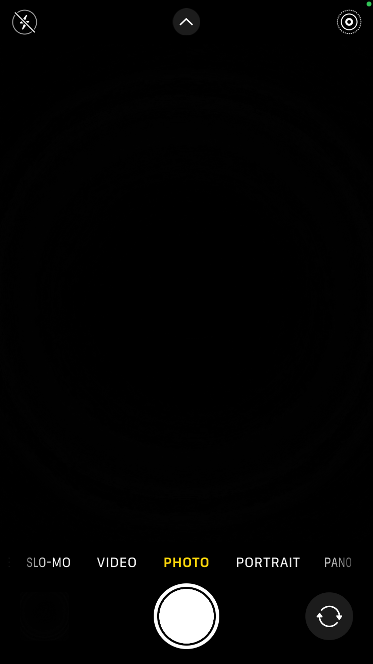 Front camera black Apple Community