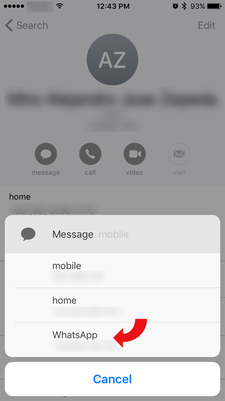 Set WhatsApp as my default messaging app. Apple Community