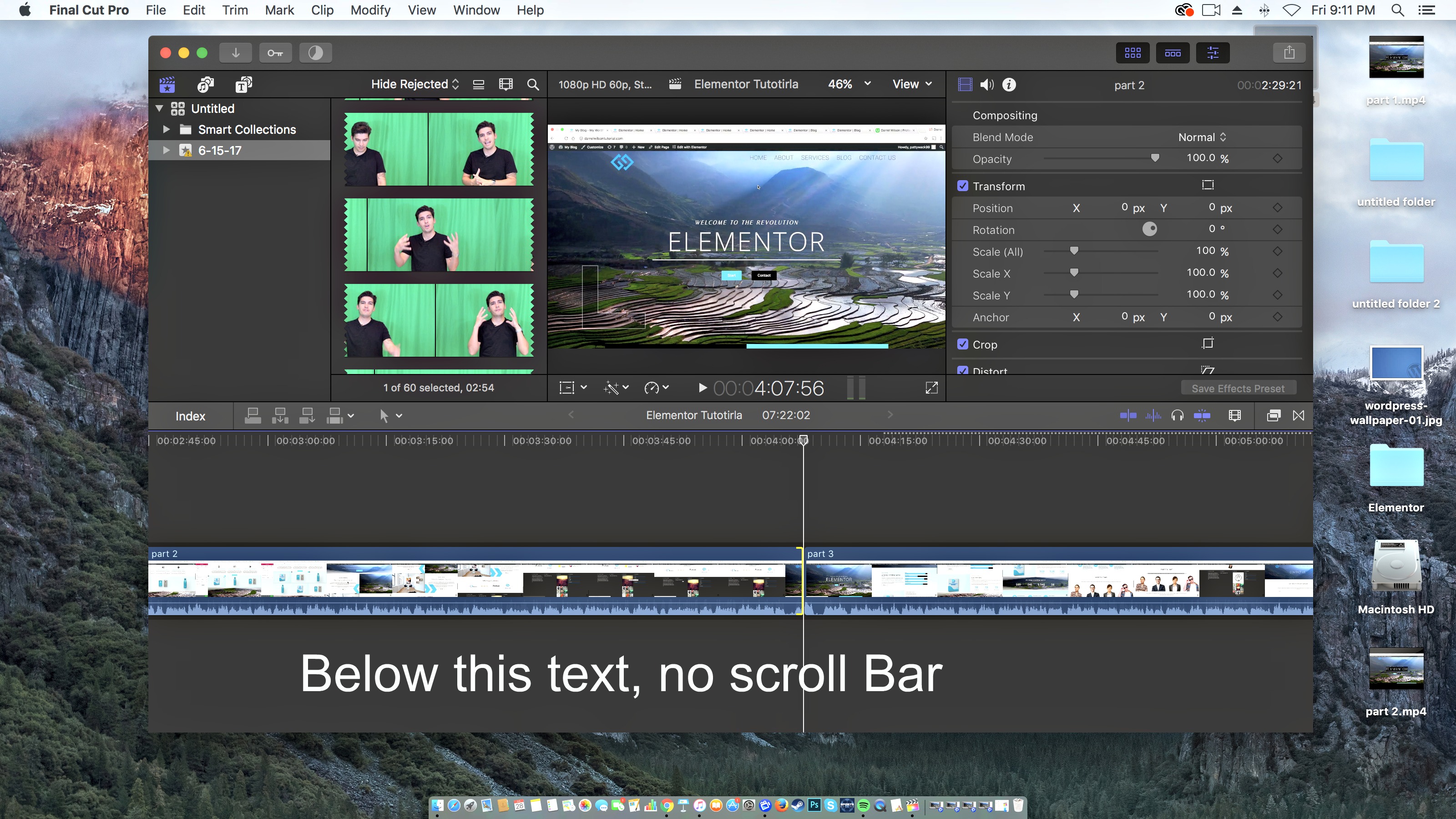 My Scroll Bar Has Dissappeared? Apple Community
