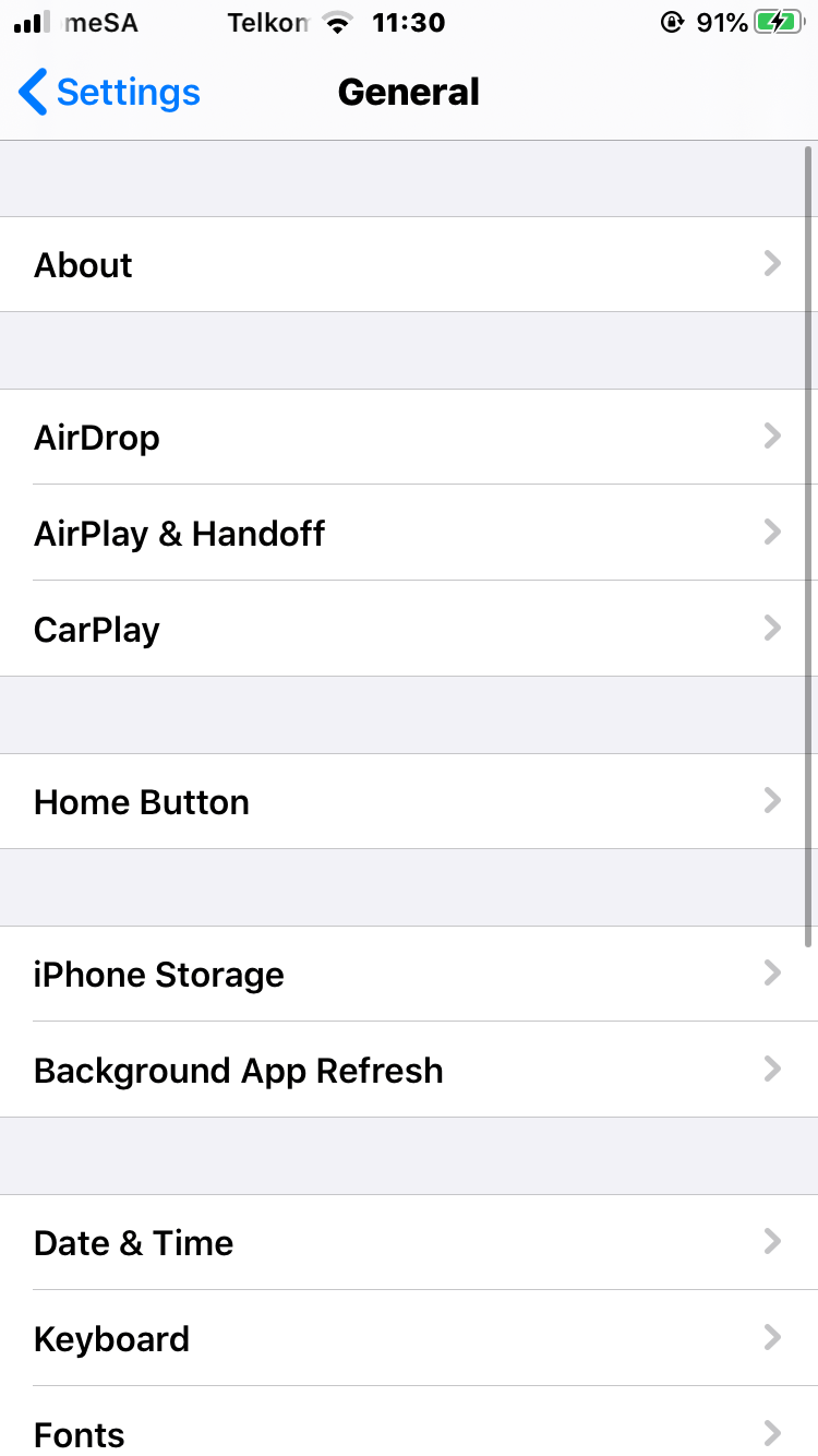 My iPhone does not show software update o… Apple Community