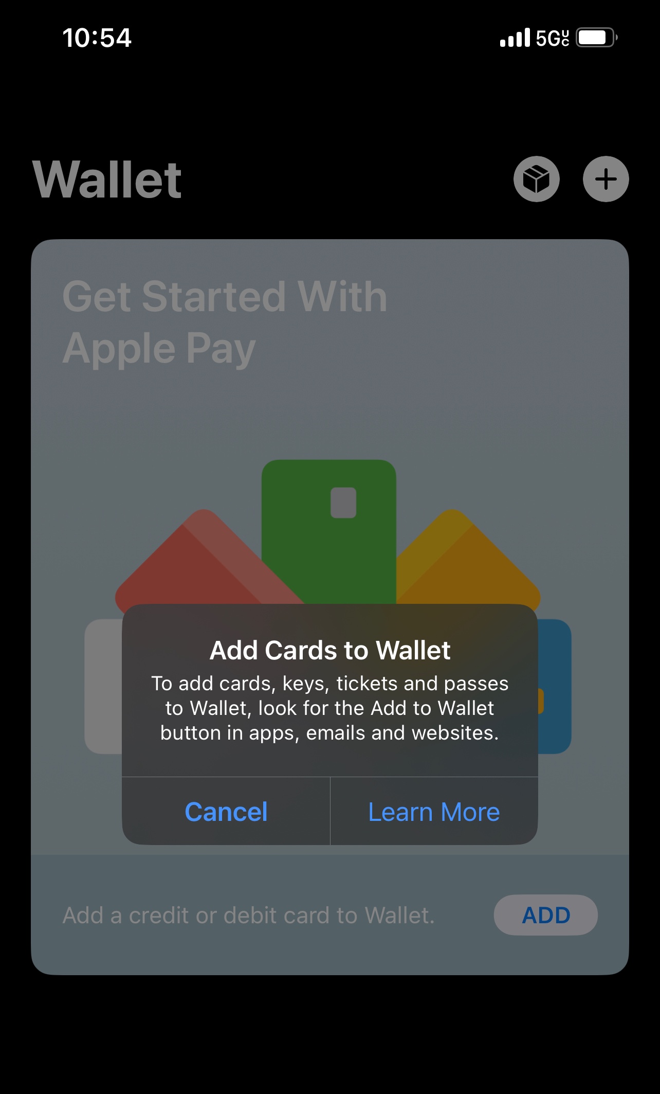 I can not add my credit card to wallet ap… Apple Community
