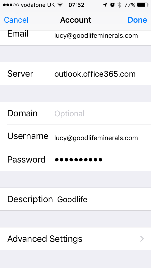 reset password in exchange for outlook ip… Apple Community