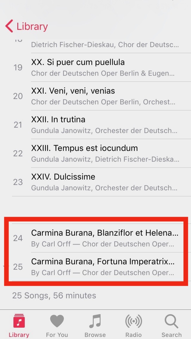 Problem organizing classical music in iTu… Apple Community