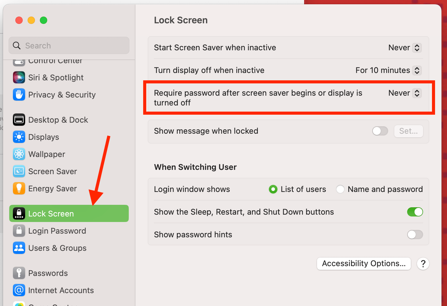 Log In Required when Mac goes to sleep Apple Community