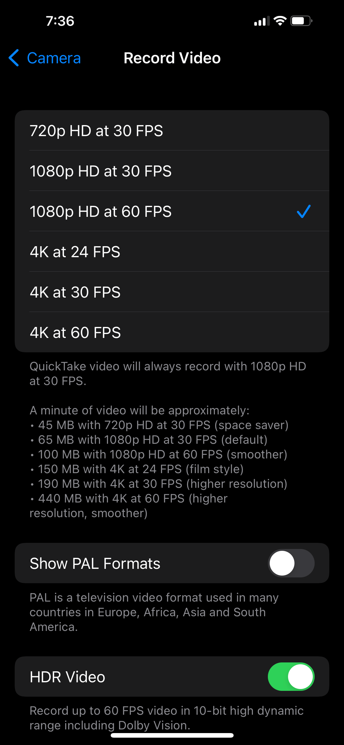 HDR videos on Instagram Apple Community