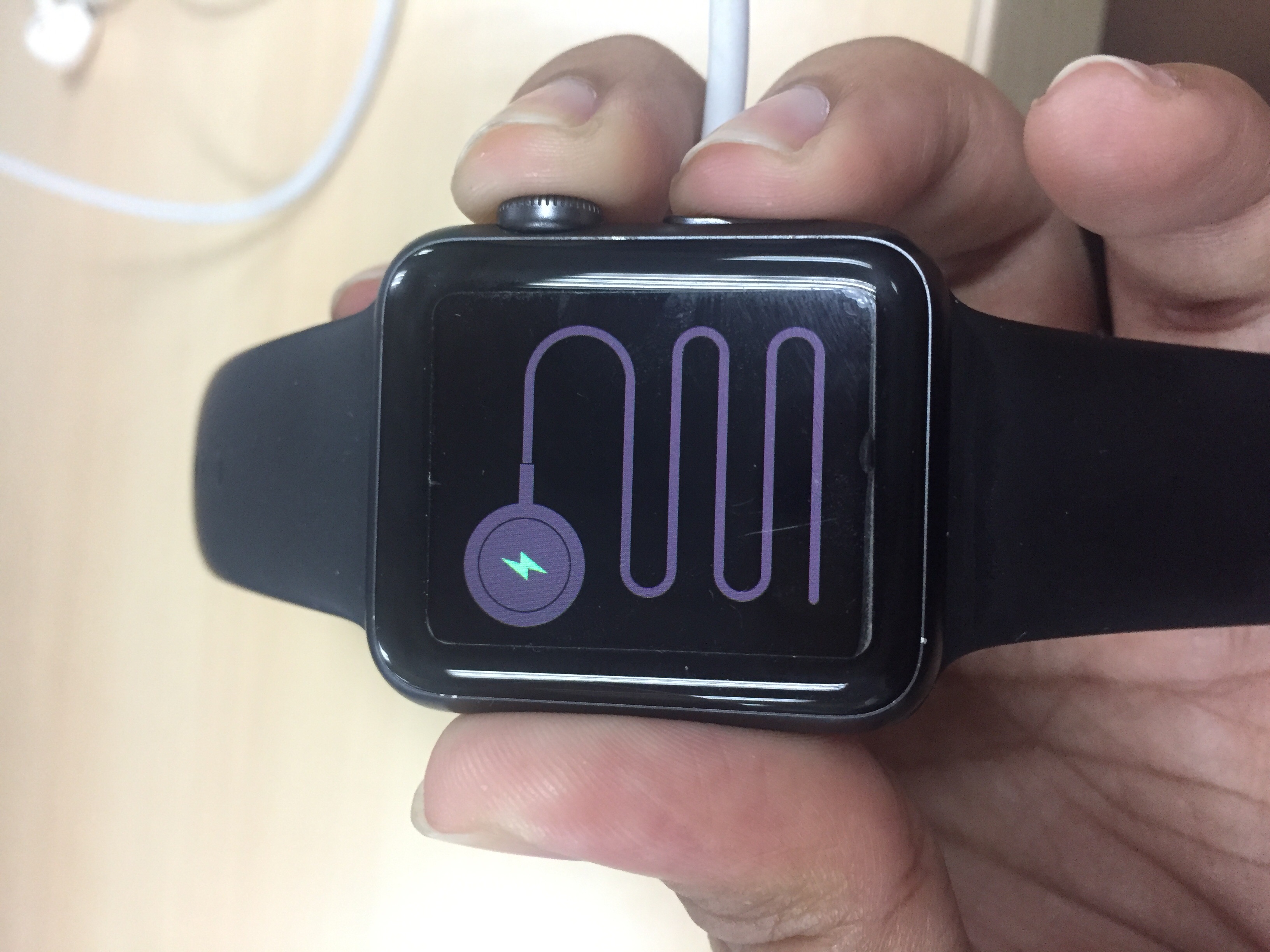 1 Gen apple watch will not charge or turn… Apple Community