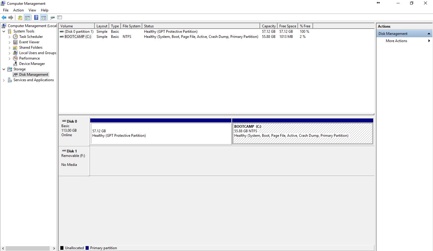 Allocate More Space To Bootcamp Apple Community