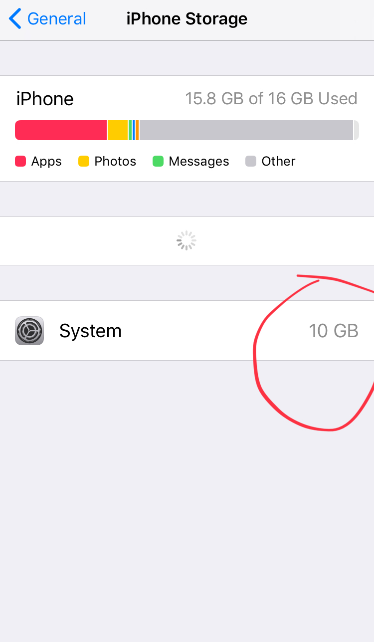 iOS 11 iPhone “other” storage keeps takin… Apple Community