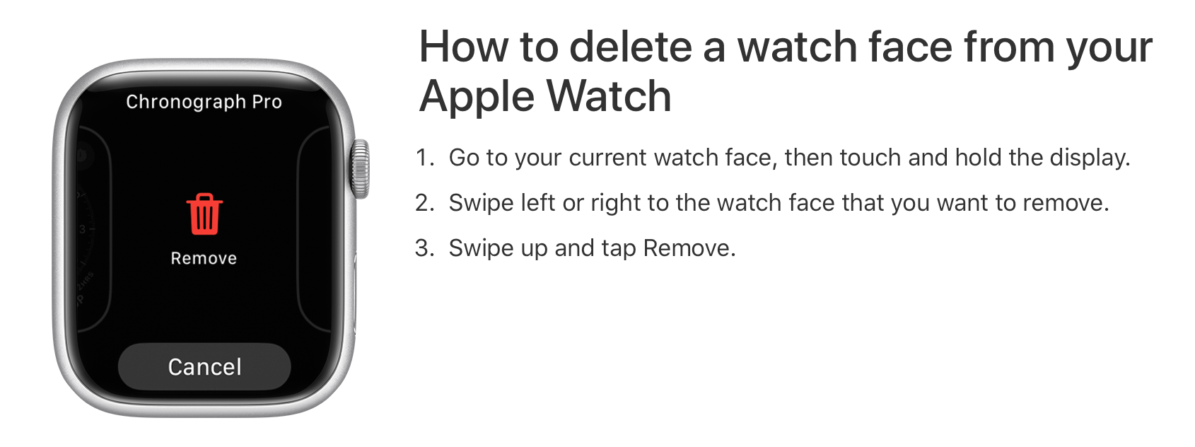 How to remove the apple watch digital clo… Apple Community