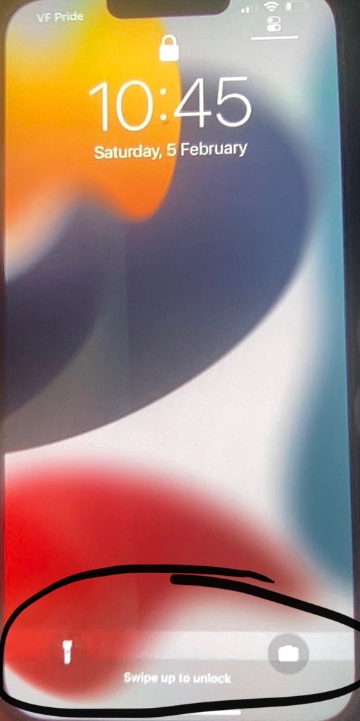 Bright bar at bottom of screen Apple Community