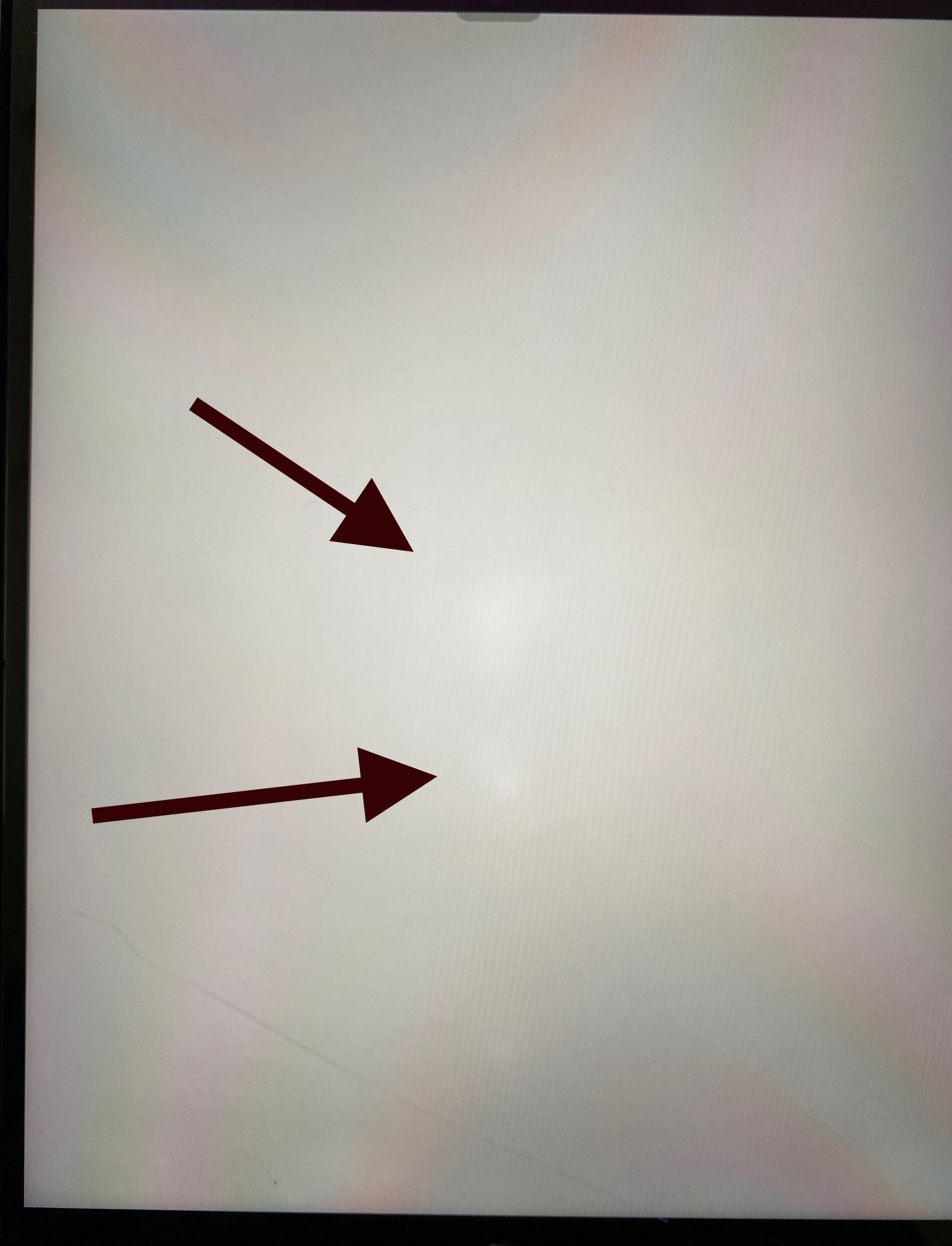 White dots on my iPad Air 3 Apple Community