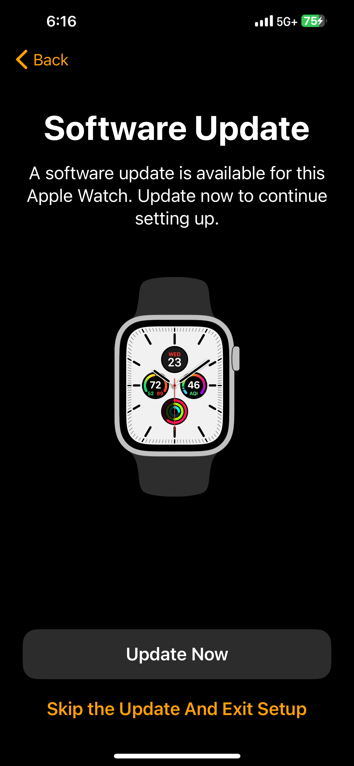 Apple Watch Not Pairing After Update Deals