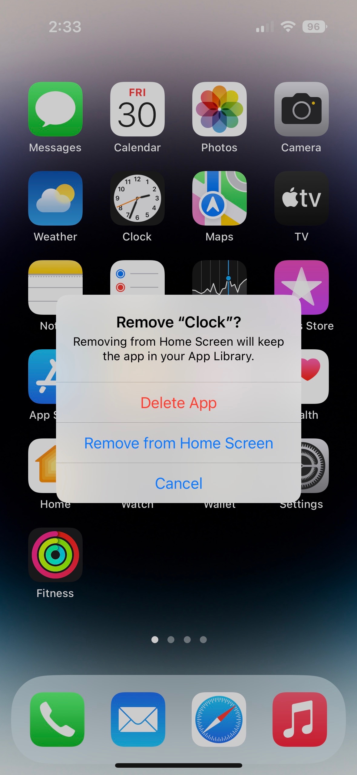 Deleted Clock App Apple Community