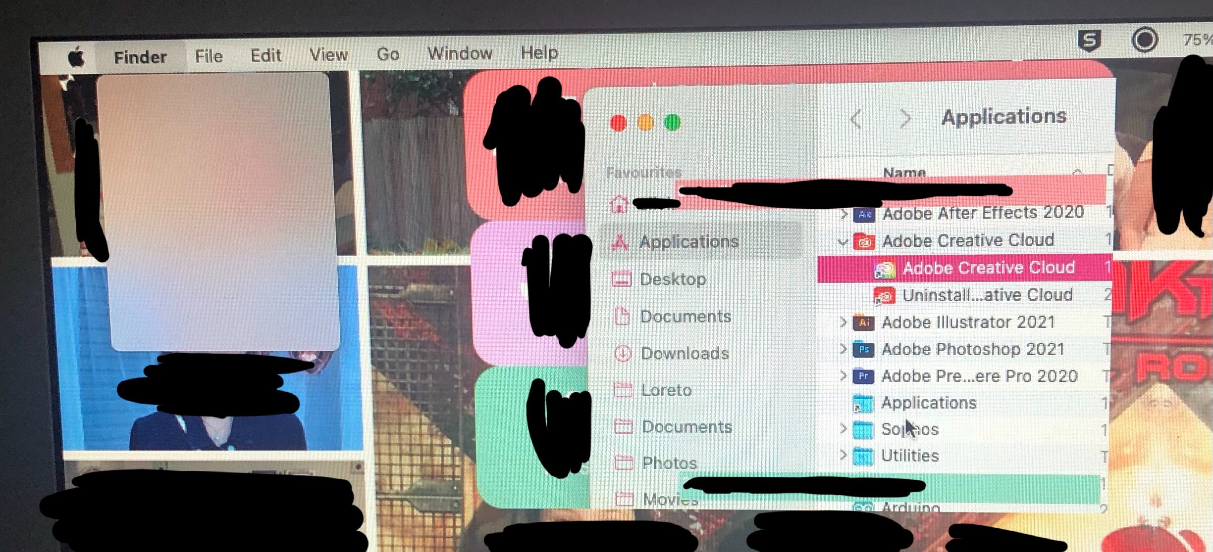 Menu Bar Blank Apple Community