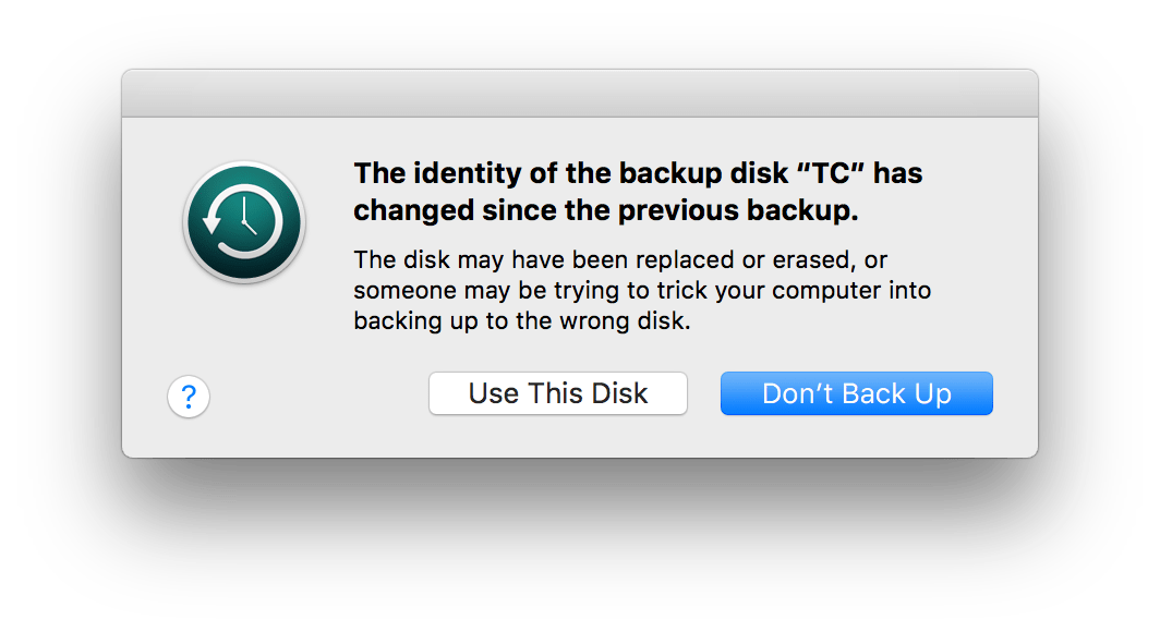Why does it say "The identity of the bac… Apple Community