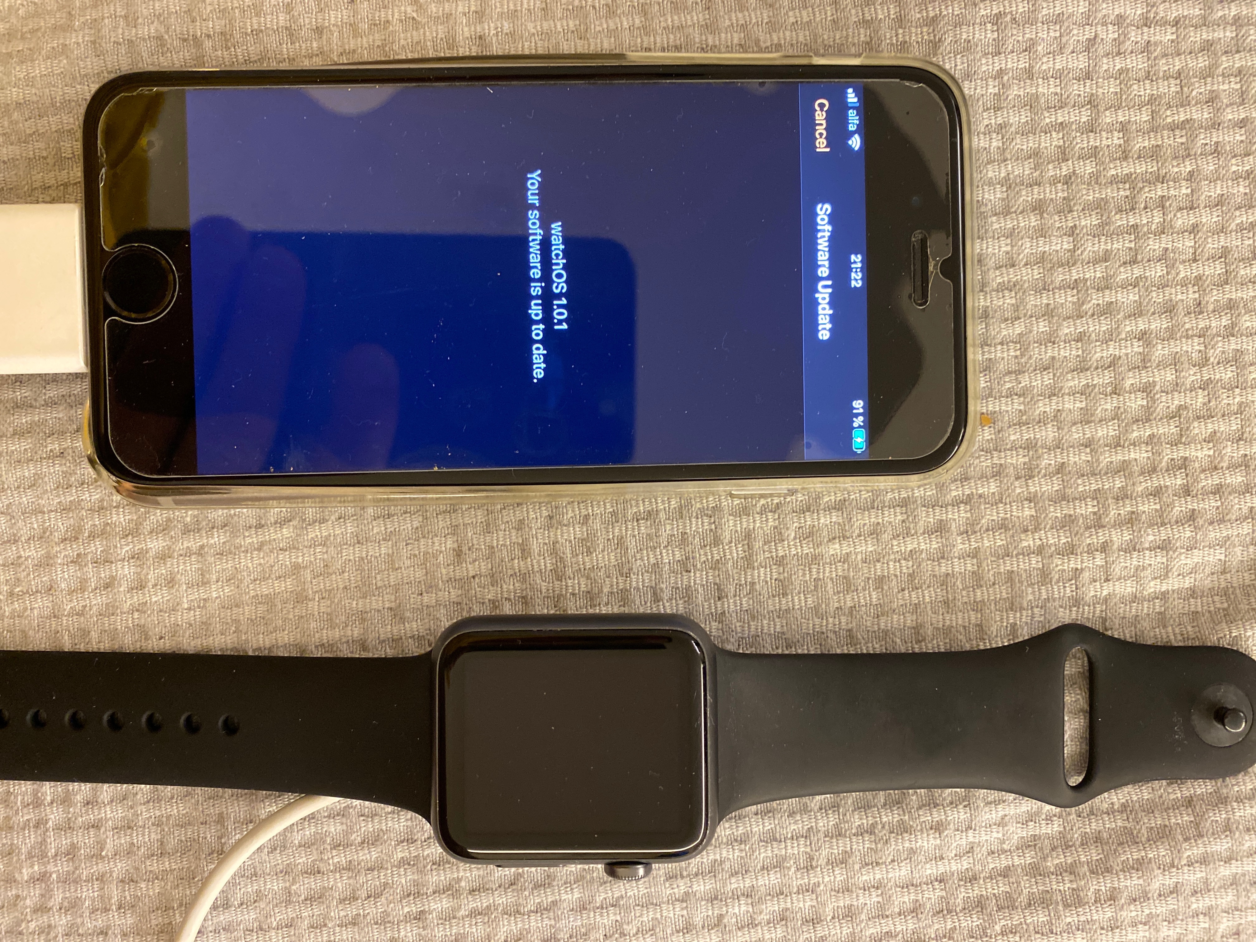 Apple Watch series 1. Not updating Apple Community