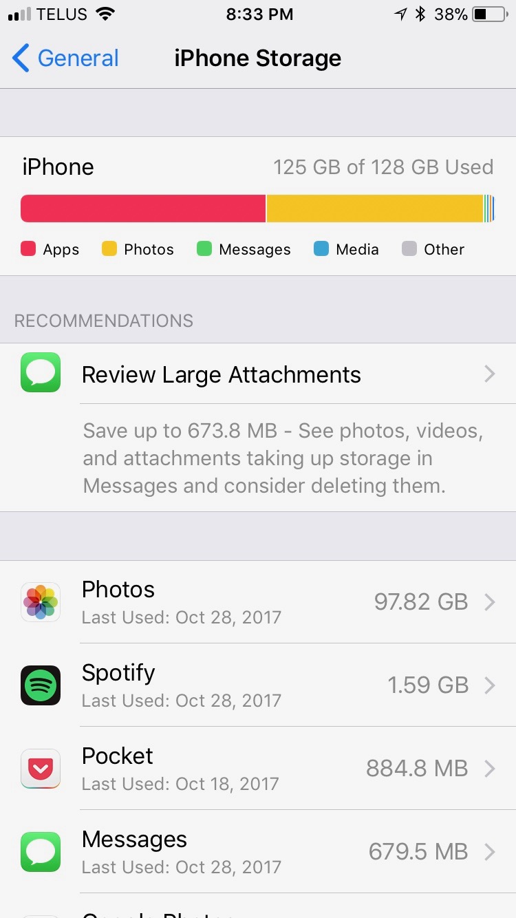 Photos taking up too much storage space Apple Community