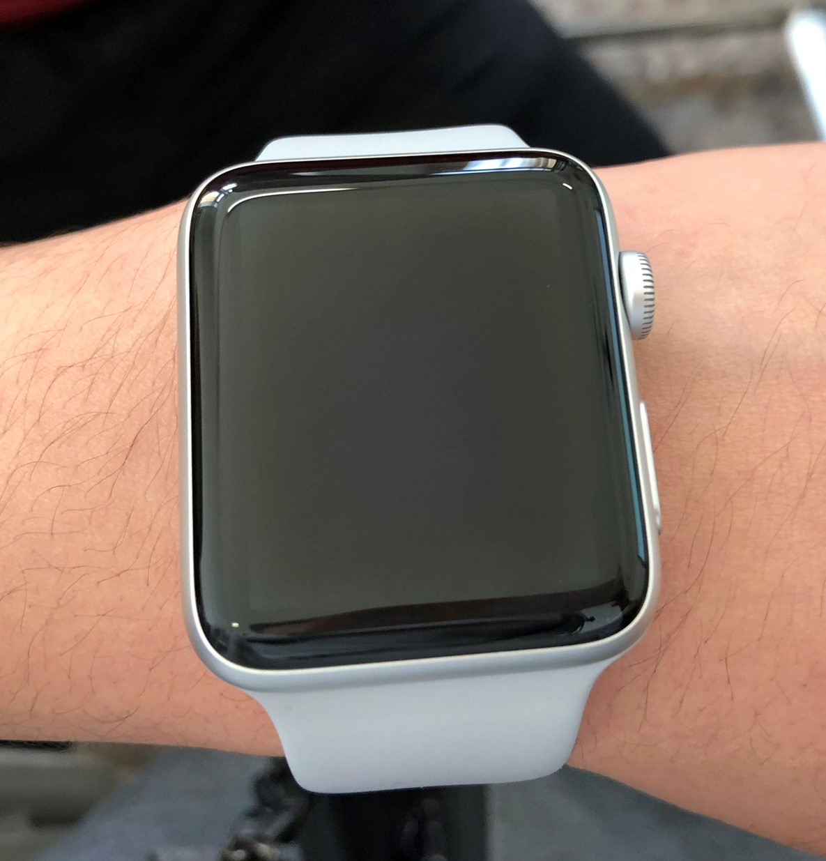 Screen is grey on the edges (Apple Watch … Apple Community