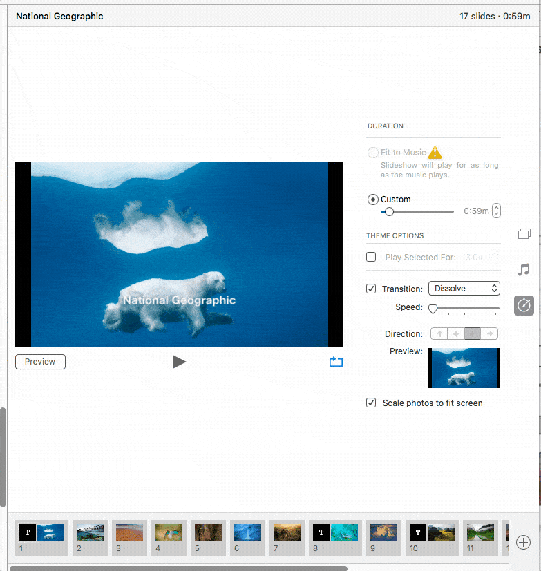 How do I make slideshow full screen in Ph… Apple Community