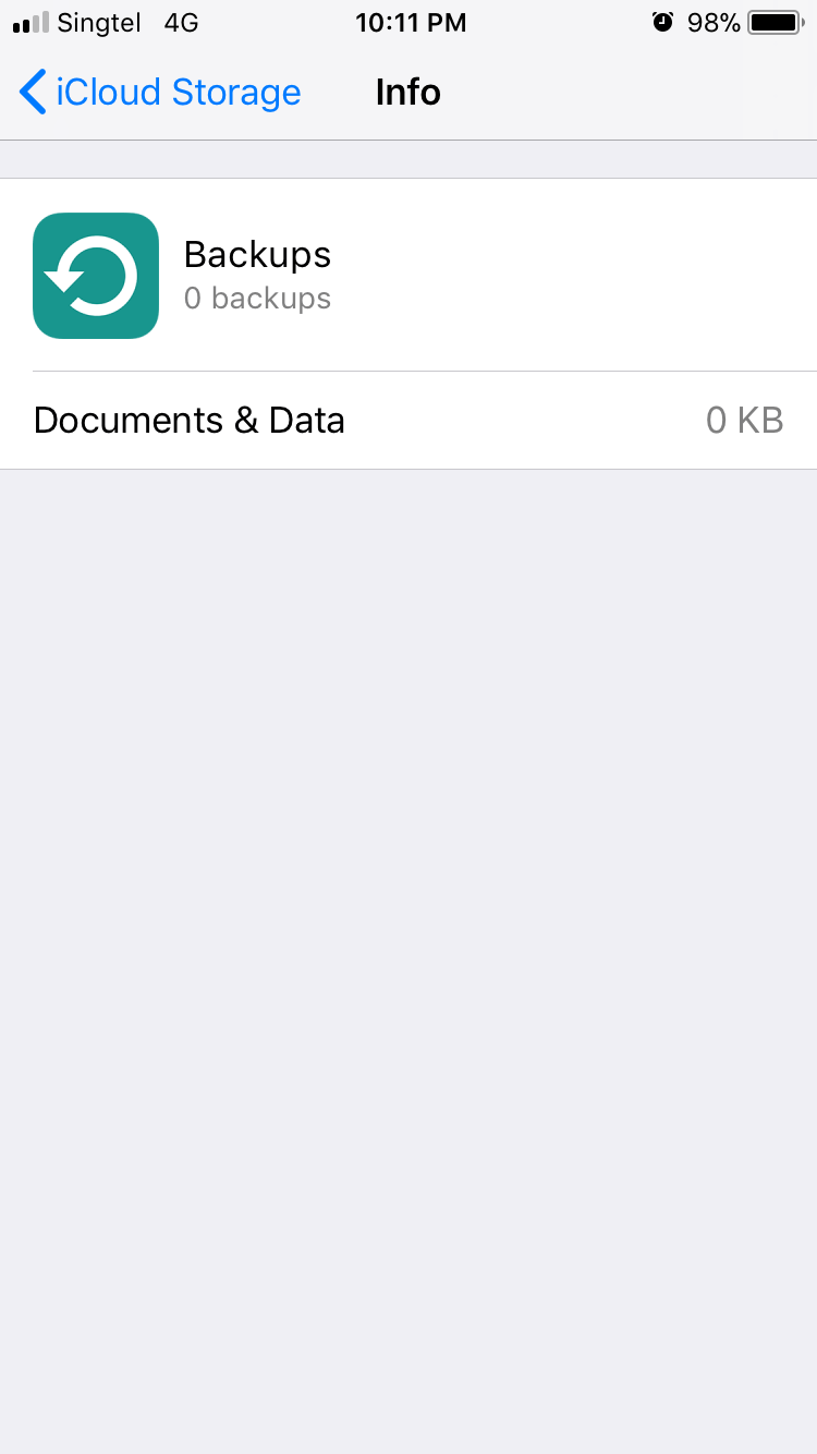 How do you see your Next Backup Size in i… Apple Community