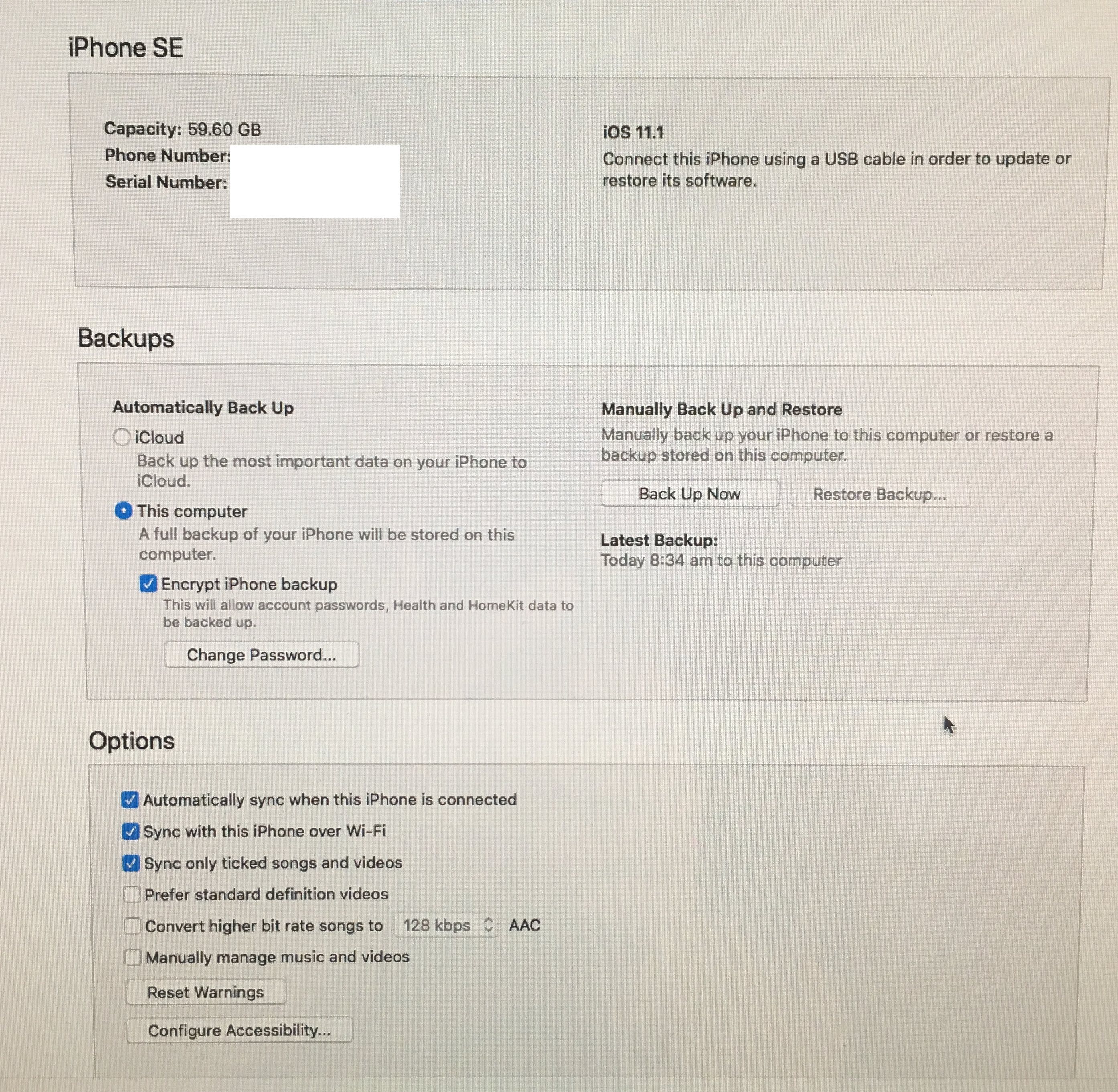 Itunes Restore button is greyed out Apple Community