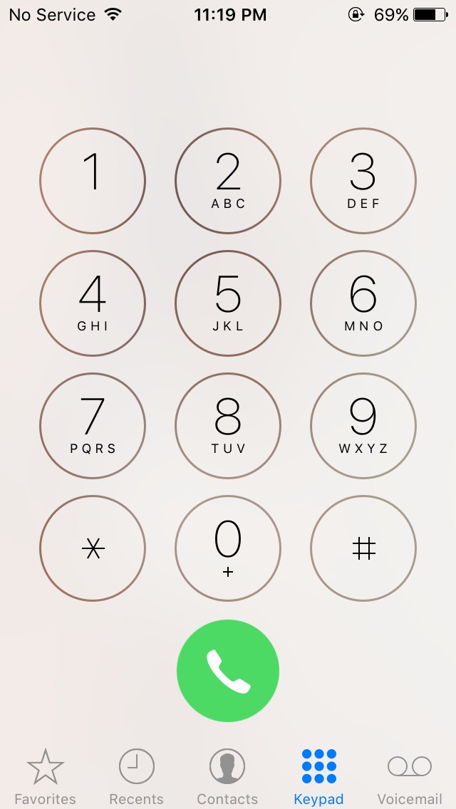 Why does my dial pad look like this? Apple Community