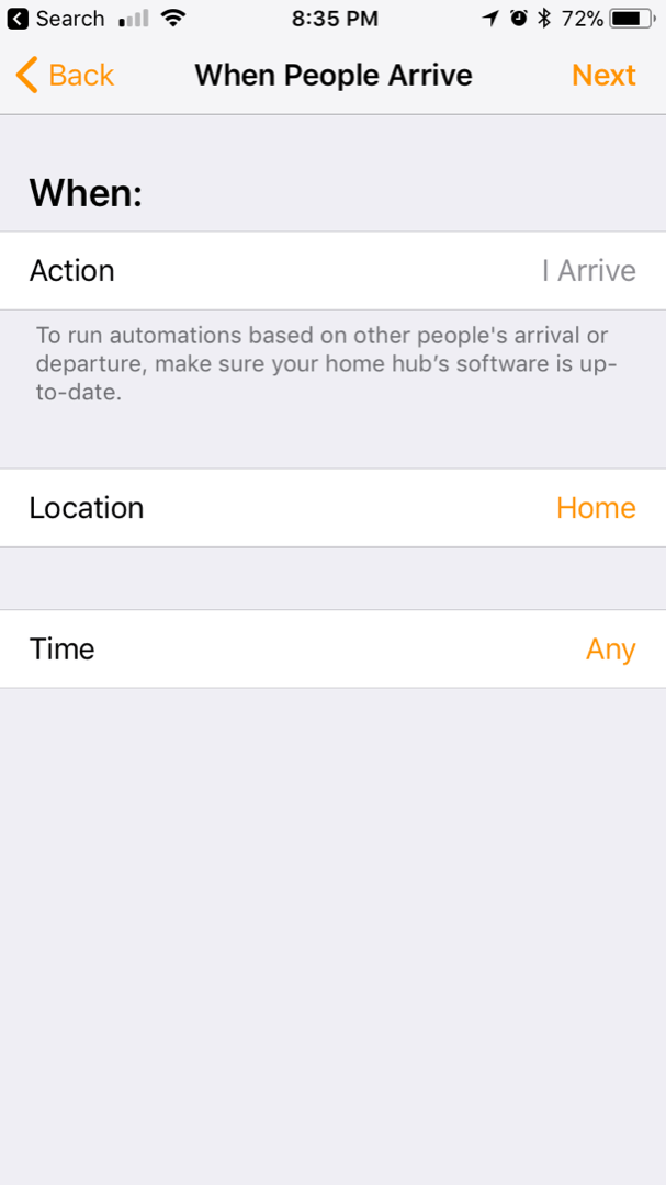 Homekit Automation Issue With People Arri Apple Community