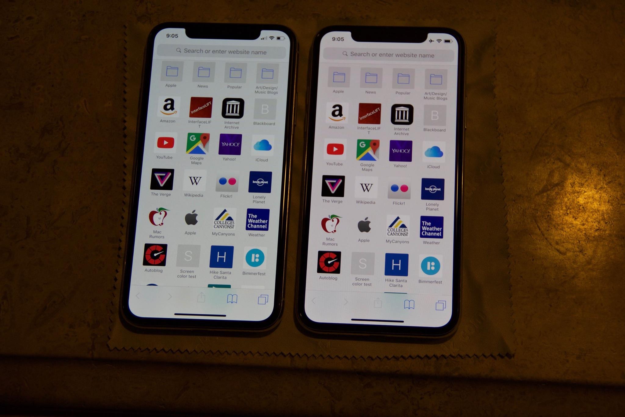 iPhone X yellow screen Apple Community