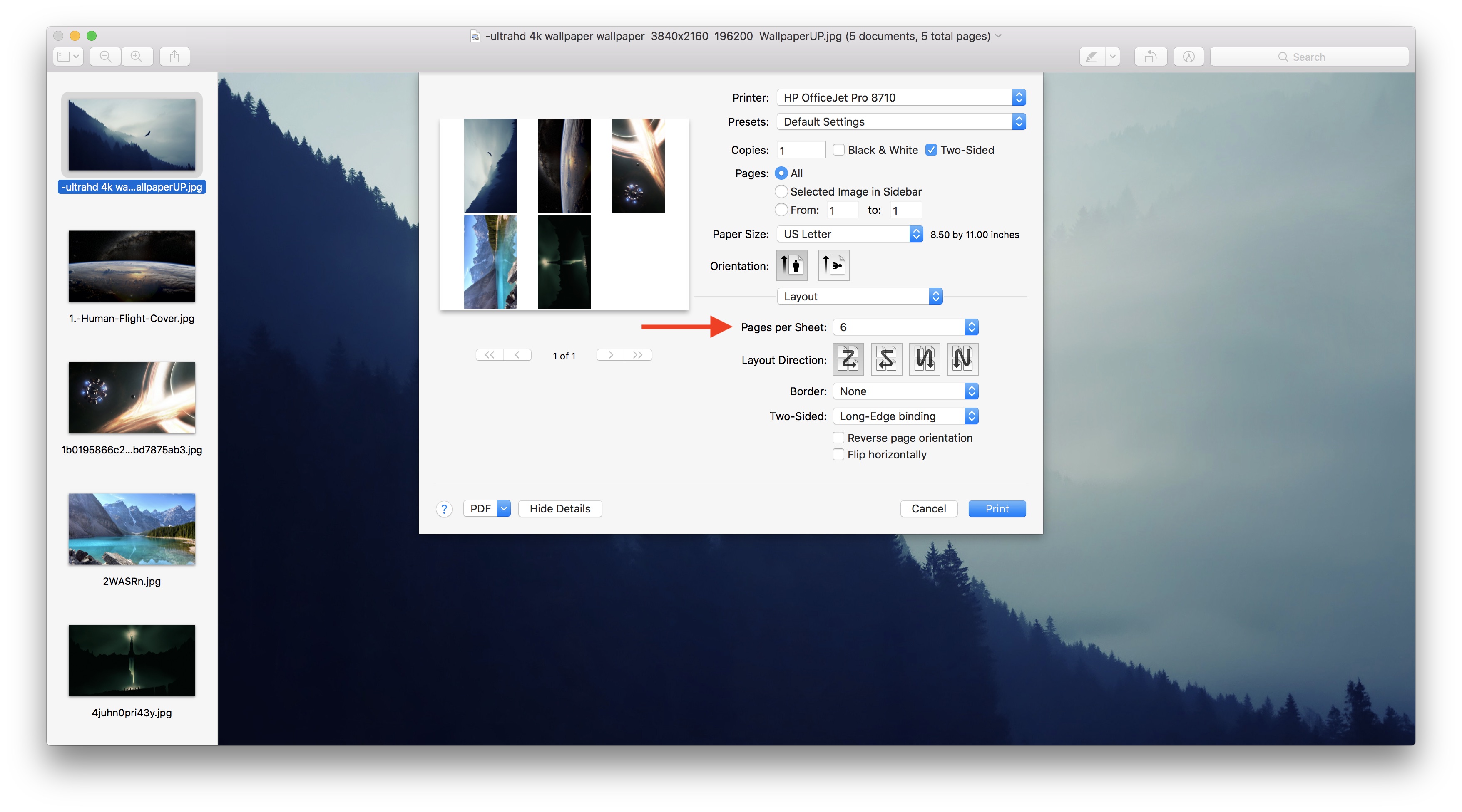 How do I print multiple photos on one pag… Apple Community